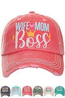 Wife & Mom Boss Hat