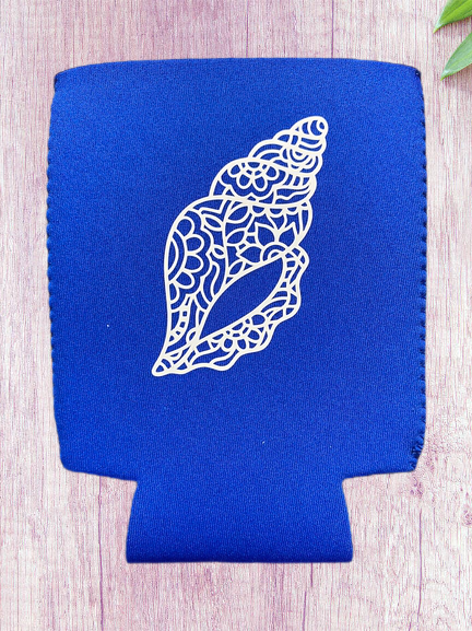 Sea Shell Can Koozie